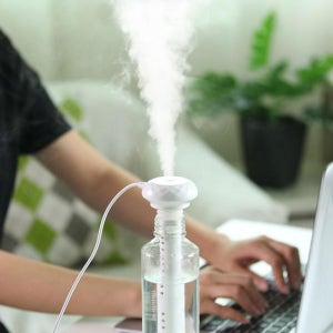 생수병 가습기 휴대용 길이조절 미니 탁상용 책상용