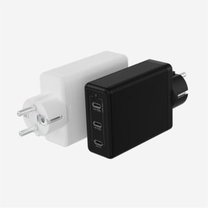 PD3.1 160W PPS GaN 접지 멀티 초고속 충전기 GN210 화이트