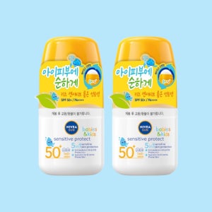 임산부 선크림 아기 물놀이 베이비 유아 어린이 썬크림 선스틱 롤온 50ml 2개