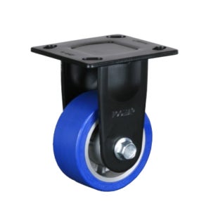 중하중캐스터 100mm 고정 최고급 우레탄 바퀴 PM100 풋마스터 지덕산업