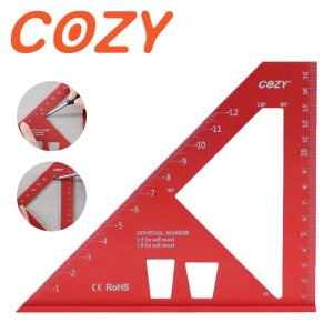 코지 다목적 각도자 목공삼각자 연귀자 CZ-MAR-923