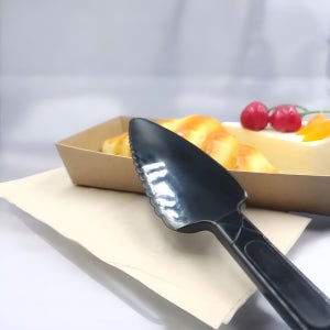 블랙 케이크 빵 칼 나이프 21cm 개별포장 300개입