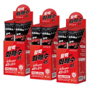 화깨수 짠한형 숙취해소제 편의점 숙취해소음료 오리지날, 10포, 3개