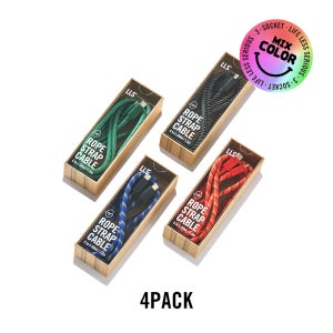 엘엘에스 C타입 충전케이블 CtoC 고속충전케이블 1.5m 4개set