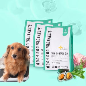 마이펫닥터 강아지사료 시그니처 2.0 저알러지 처방식 체중관리, 2kg, 3개
