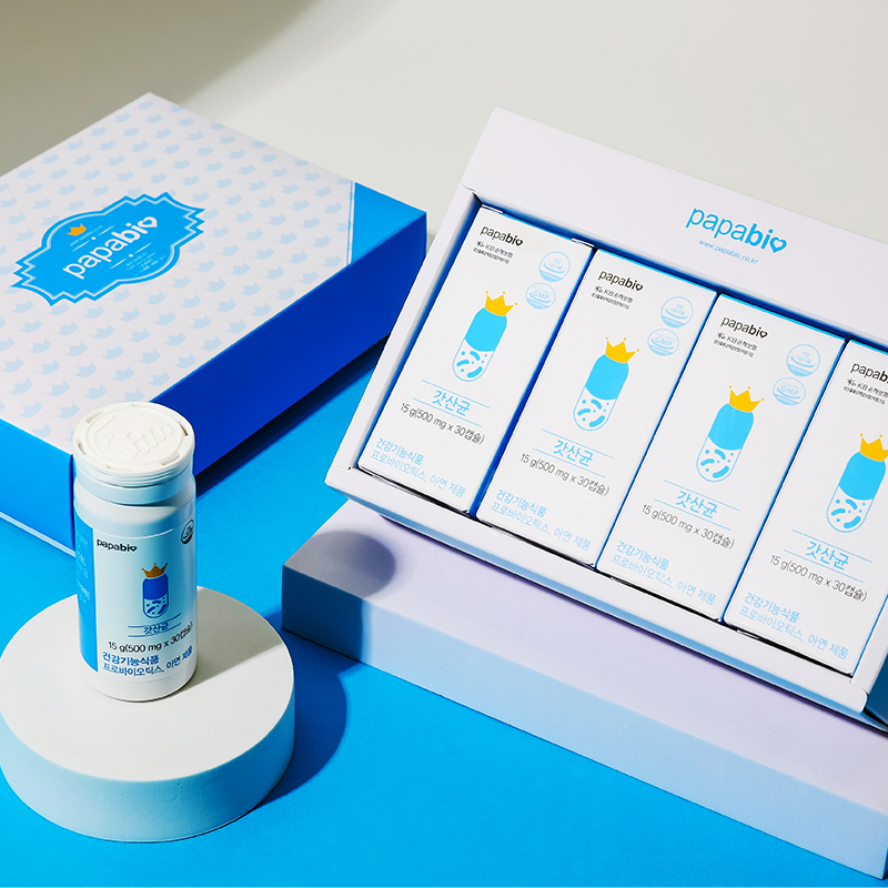 갓산균 캡슐 유산균 프로바이오틱스 아연 알약 듀폰 다니스코 30캡슐, 4개