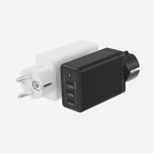 USB PD 100W PPS GaN 접지 멀티 초고속 충전기 GS710 화이트