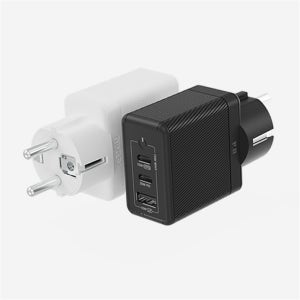 USB PD 75W PPS GaN 접지 멀티 초고속 충전기 GE320 화이트