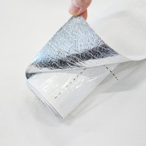 손쉽게! 붙이는벽지 화이트 맞춤재단 단열