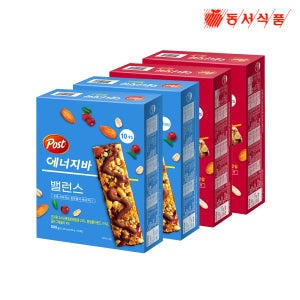 포스트 에너지바 밸런스 500g 2개 + 액티브 450g 2개