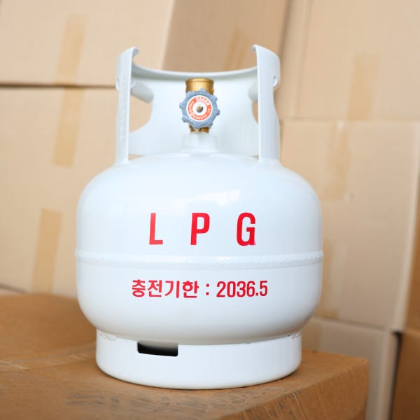 [2036년5월]LPG 3kg 가스통 고화력 버너세트 캠핑용 3키로 스틸용기