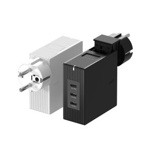 USB PD 100W 여행용 접지 멀티 초고속충전기 GT210 화이트