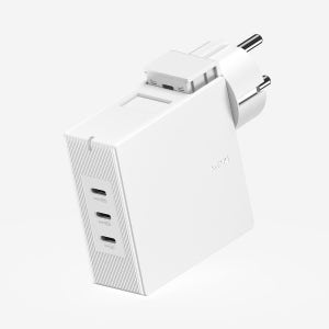 USB PD 100W 여행용 접지 멀티 초고속충전기 GT210 화이트