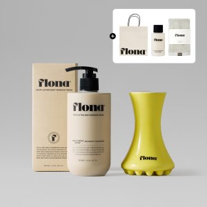 괄사 리프팅 크림 세트 (페이스괄사 + 유스 리프팅 바디 마사지 크림290ml)