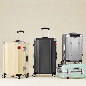 [스위스밀리터리] 세라픽 여행용 캐리어 알루미늄 대형 수화물 56cm 68cm 74cm