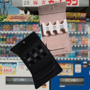 일본 동전지갑 고급형 3단 엔화 보관함 여행지갑 엔화케이스