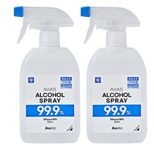 청소용 에탄올 약국 병원 세균 청소 소독용 알코올 소독제 2개