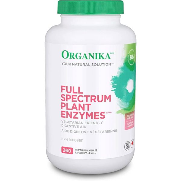 <b>오가니카</b> 풀 스펙트럼 식물 <b>효소</b> 260 CT