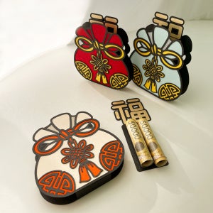 설날 용돈 새해 새해복 텐지스튜디오 복주머니 국화매듭