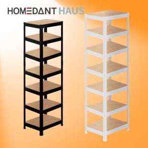 홈던트하우스 7단선반 30x30x210 모듈가구 드레스룸인테리어 팬트리선반 무타공 앵글