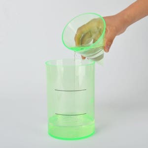 원기둥과 원뿔 부피측정 키트 실험기자재 도구 분석 연구 교구 기구