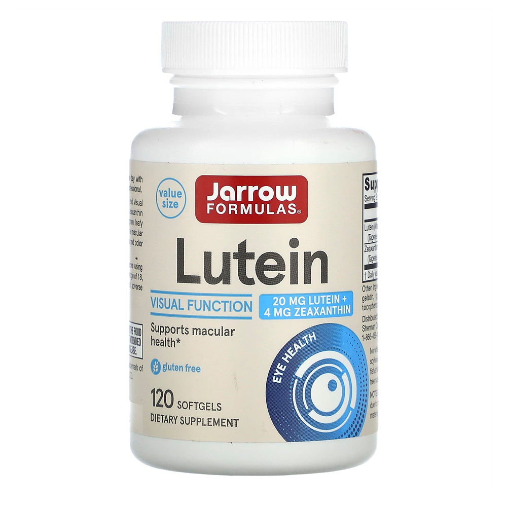 Jarrow Formulas <b>루테인</b> 20mg 소프트젤 120정