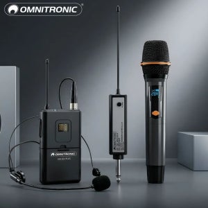 옴니트로닉 무선마이크 강의용 휴대용 공연용 수업용 강사용 헤드셋 DH-202 PLUS 2채널