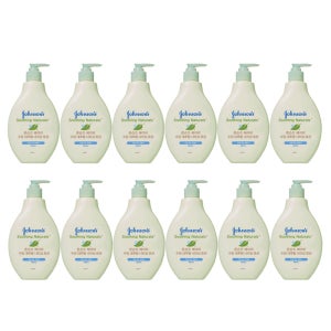 존슨즈 베이비 수딩 내추럴 너리싱 로션 400ml X12개(1box)