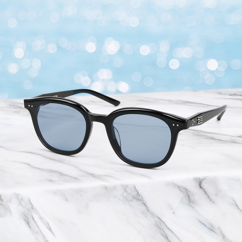 젠틀몬스터 선글라스 주드 01(BL) 블랙 뿔테 여성 남성 블루틴트 플랫바 JUDE