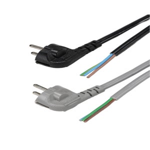 측면접지 코드선 0.75SQ 3가닥 10A 1.5M AC전원 파워 220V 국산