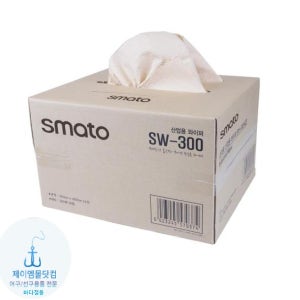산업용와이퍼 스마토 청소용품 공장 농장 다용도 SW-300 대형 4겹 화장지