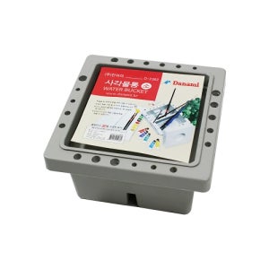 단아미 물통 사각 소 미술 학원 학교 수업 준비물 새학기