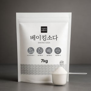 베이킹소다 다목적세제 지퍼백 7kg, 1개