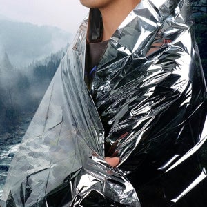 은박담요효과 은박지담요 생존물품 비상용 담요 보온