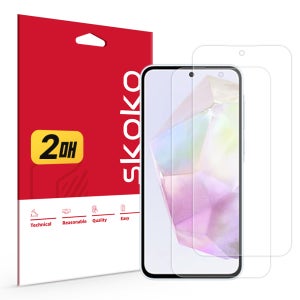 올레포빅 액정보호필름 갤럭시A35, 2매입