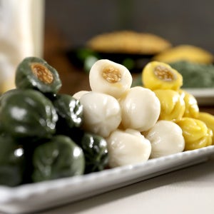 3가지 색이 골고루 모둠꿀떡 480g+480g+480g(총3봉)