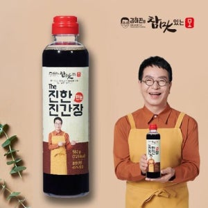 김하진의 참맛있는맛 The 진한 만능 진간장 580g