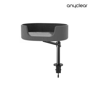 애니클리어 고양이 숨숨집 책상용 싱글 라운지 높이조절 캣폴 캣타워 CF-1