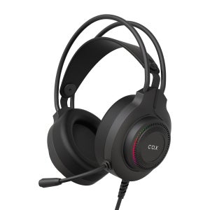 COX CH71 LED 마이크 유선 게이밍 헤드셋 PC USB 게임용 헤드폰