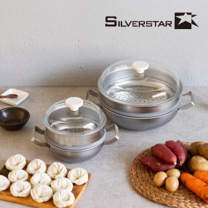 실버스타 316 OOH 통오중 무연마제 스텐찜솥 찜냄비 파티웍