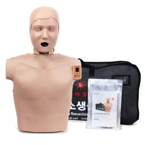 교육용 심폐소생술 마네킹 인형 애니 CPR 인공호흡 실습 마네킹 써니 (카운트형)