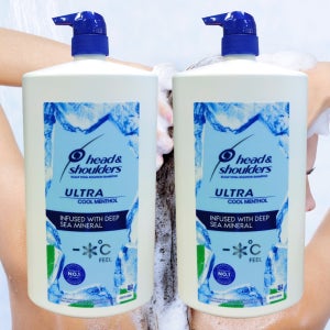 헤드앤숄더 울트라 쿨 멘솔 샴푸 1.8L 2개 코스트코 대용량 쿨샴푸 두피 비듬