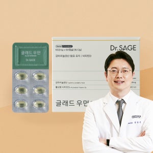 글래드우먼 감마리놀렌산 보라지유 비타민D 호르몬 PMS 갱년기 피부면역 60캡슐, 1개