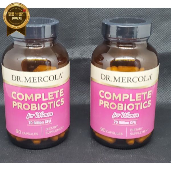 <b>Dr. Mercola 여성</b> 90명을 위한 머콜라 박사 2명의 프로바이오틱스 완성