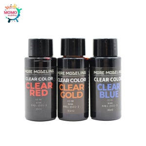 모모델링 CC 클리어 락카도료 30ml 프라모델 도색