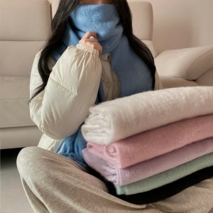 커플목도리 털목도리 숄머플러