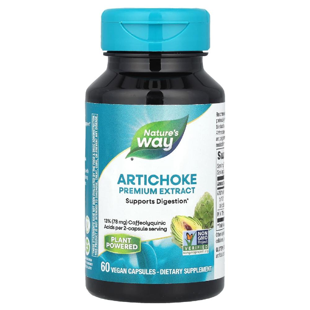 <b>네이처스웨이</b> 아티초크 <b>효소</b> <b>Natures Way</b> Artichoke 60캡슐