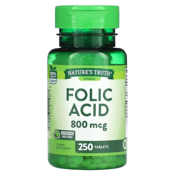Nature’s Truth Folic Acid 800 mcg 250정