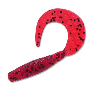 캣츠크로우 C그럽웜 쏘가리웜 배스 광어 우럭 023 체리 시드, 7.6cm(3인치)