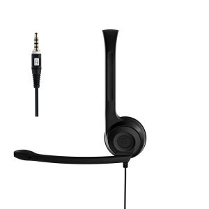 EPOS 어학/PC용 헤드셋 PC 5 chat (마이크,헤드셋 1개의 3.5mm 케이블)